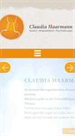 Mobile Screenshot of claudia-haarmann.de